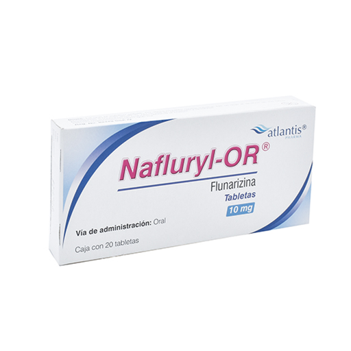 NAFLURYL-OR 10 mg 20 Tableta(s)
