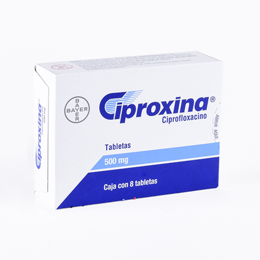 CIPROXINA 500 mg 8 Tableta(s)