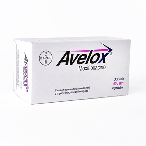 AVELOX 400 mg 1 Frasco Ámpula