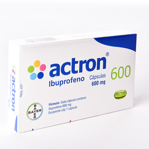 ACTRON 600 mg 10 Cápsula(s)