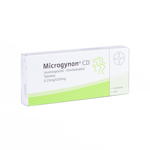 MICROGYNON CD 0.03/0.15 mg 28 Cápsula(s)