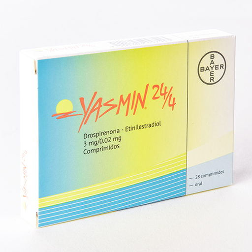 YASMIN 3/0.02 mg 28 Comprimido(s)