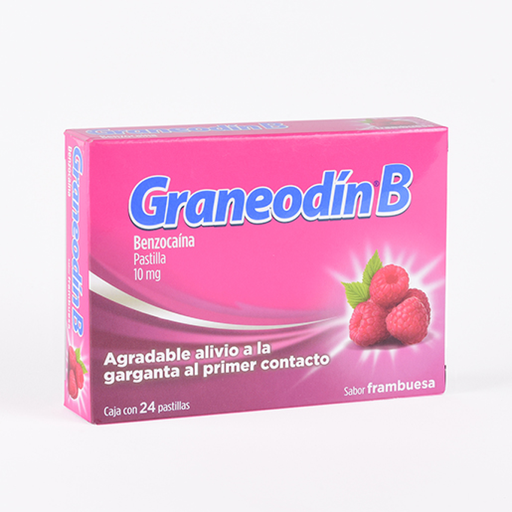 GRANEODINB FRAMBUESA 10 mg 24 Pastillas