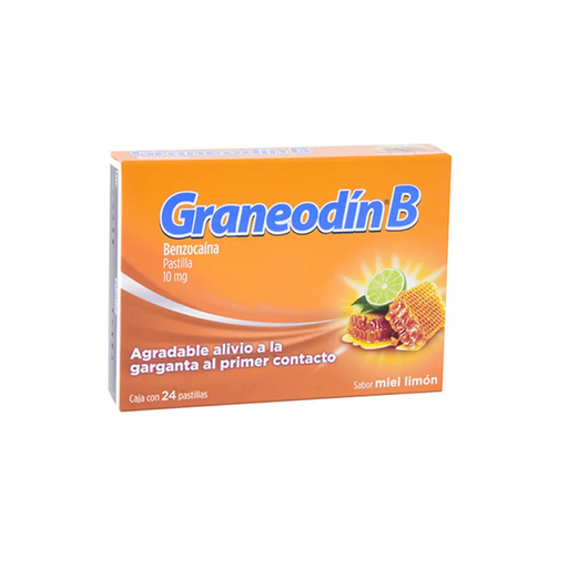 GRANEODINB MIEL-LIMÓN 10 mg 24 Pastillas