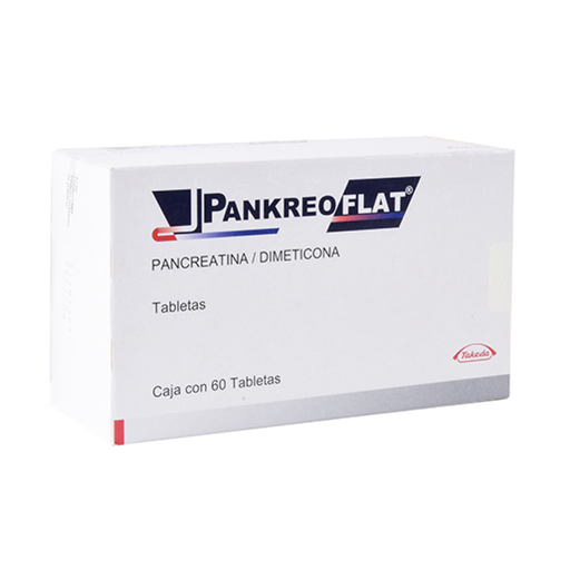 PANKREOFLAT 170/80 mg 60 Tableta(s)