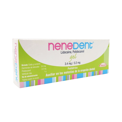 NENE-DENT 3.4/3.2 mg 10 Gramos