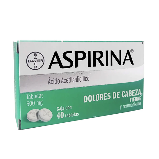 ASPIRINA AD 500 mg 40 Tableta(s)