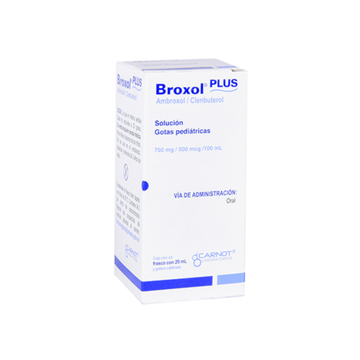 BROXOL PLUS PED 750/0.5 mg 20 Mililitro